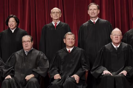 Antonin Scalia, John G. Roberts, Anthony M. Kennedy, Sonia Sotomayor, Stephen Breyer, Smauel Alito Jr.,
